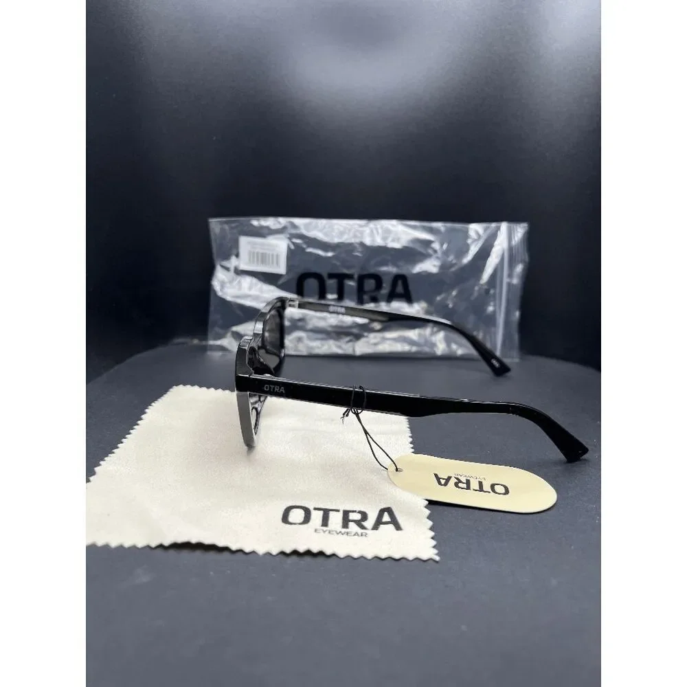 New! Otra Nia Dark Chocolate Frames Brown Lenses Sunglasses
